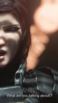 Shepard impregnowany przez Geth