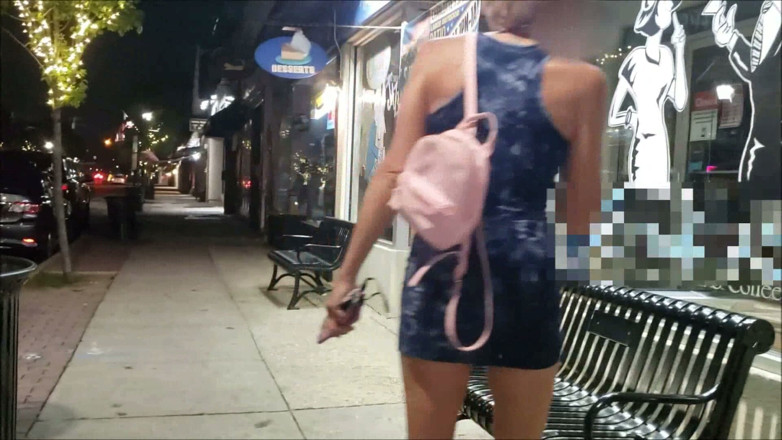 Fantasy Milf: Street MILF No Panties