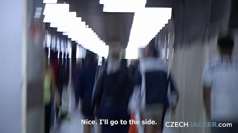 Czech Jacker: Czech Jacker 12: Flirty Topless Reveal - One Tug, Instant Exposure