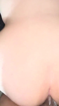 Anal Destruction with a Giant Plug and a Cock at the Same Time Inside My Asshole