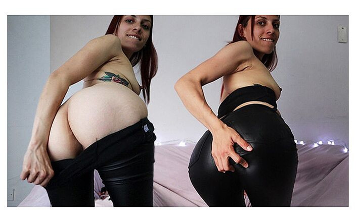 Lynn Scream: Mein erster WICHsanleitung auf Lederhosen - Lynn Scream