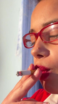 Smioking and Lip Fetish