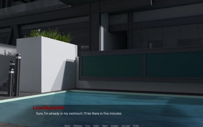 LoveSkySan69Real: Lejos de casa - parte 19 pelirroja cachonda en la piscina por...