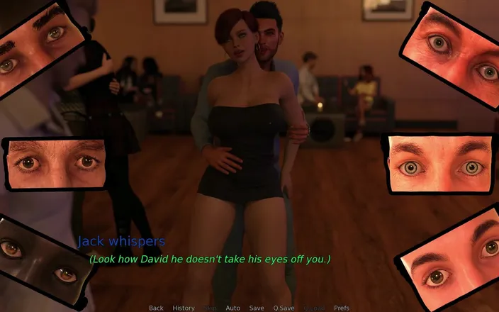 Adultgameplayvideos: Just Married - S1 Ep2 - Emily Showed Her Pussy to Everybody...