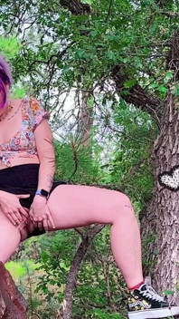 Pissing in Nature Is Always a Pleasure for This Kutie!