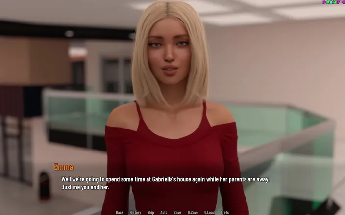 Porny Games: University Days by Greebo - Raw with Aunt Skylar 7