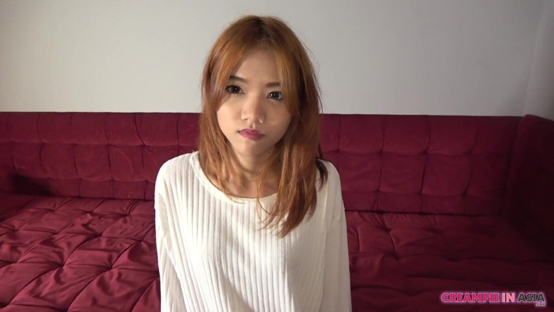Creampie In Asia: Sie bewegte sich aktiv, so süßes stöhnen, creampie