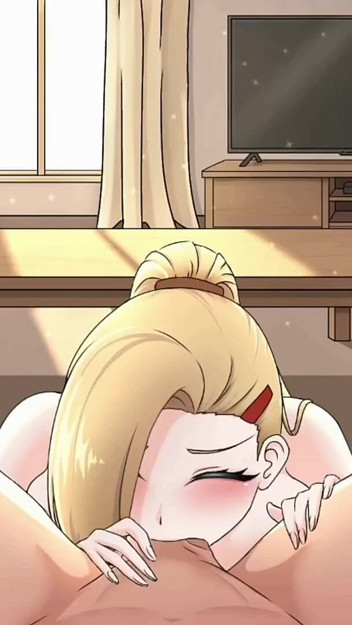 Ino Submissive Deepthroat Blowjob Hentai