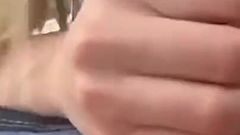 Sex Blowjob to a Trucker in the Forest for Funds! Cum in My Mouth