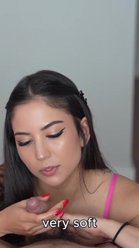 Asmr blowjob - sie verehrt deinen schwanz, bis du in ihren mund kommst