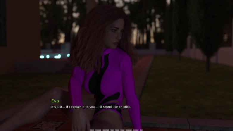 3D Cartoon Porn: Il mio dormitorio 259 - Mark calma Eva ed Emma spiega il...