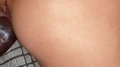 Hot Blonde Comes Over and Swallows My Load