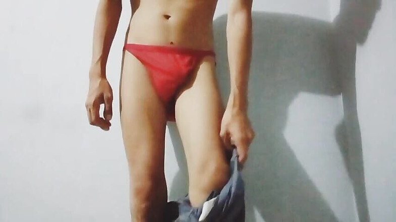 WolfGV: Upphetsad mager onanerar