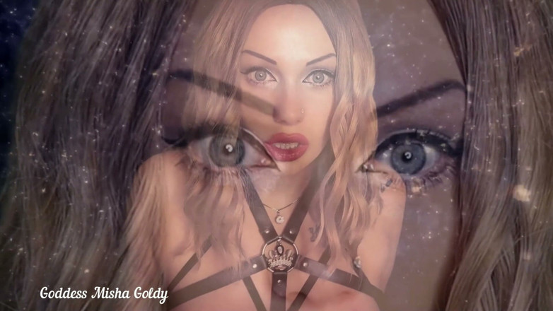 Goddess Misha Goldy: सम्भोग करने वाली ASMR और आंखों का संपर्क! मैं तुम्हारी मानसिक पवित्रता पर डालूंगा! जॉय