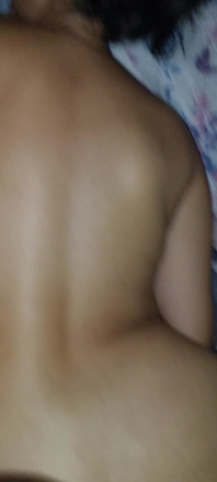 Vanesinha Asked Me to Take Her My Back