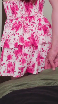 Amateur Rothaarige Mädchen Lapdance Im Kleid POV