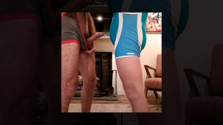 Russie Goodboy: Singlet ringt, junge, strippt, lutscht, Felgen, ohne gummi doggystyle auf...