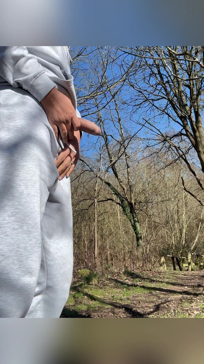 Hot dick in your ass: Young Boy Looking for Dick in the Woods