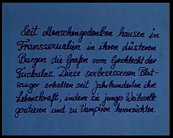 GERMAN PORN CLASSICS: Contele Fuckula și colegii săi de joacă