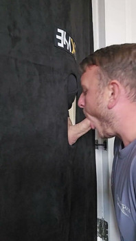 Sucking Cock at Glory Hole