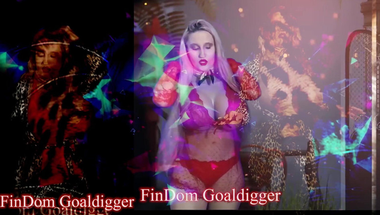 FinDom Goaldigger: 러시아어와 혼합 된 사랑 중독 goon