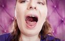 Arya Grander: Asmr: Divorare Fetish Giantess Vibrare Mukbang Video Sfw con guanti...