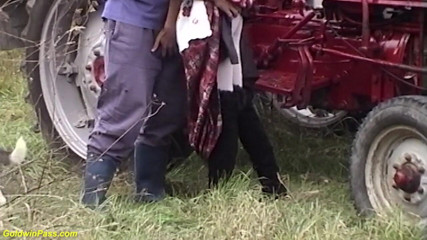Goldwin pass: Skinny agriculturist stepdaughter outdoor anal fucked