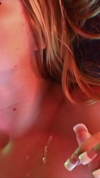 Big Red - Busty Blonde Gets Her Tits & Throat Fucked
