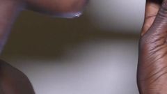 Sweet Ebony Mouth Pumping My Cock Until I Cum Inside Her Mouth