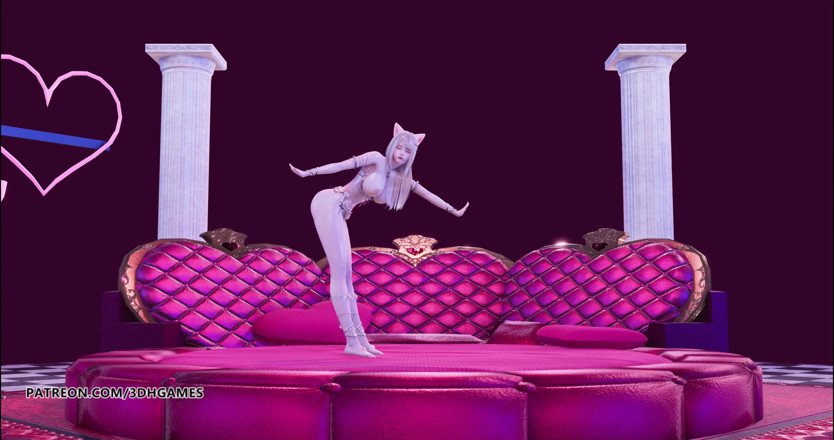 3D-Hentai Games: Anitta - Paradinha Ahri Kda sexy erotic dance normal camera