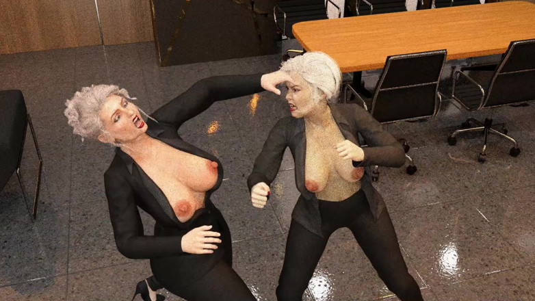 Mature Catfights and Sexfights: A briga do chefe