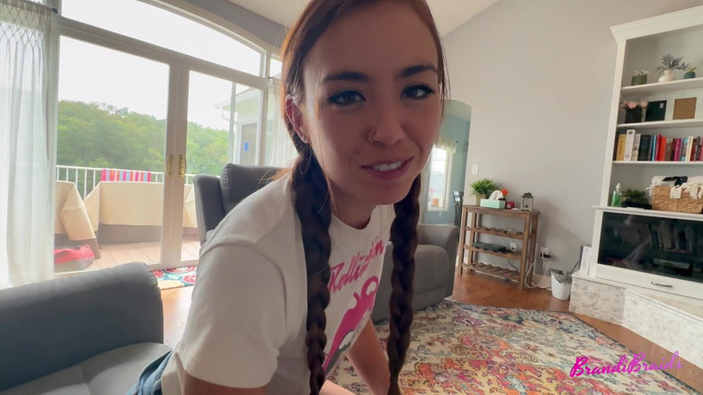 BrandiBraids: Ayaklarımı ov ve sik