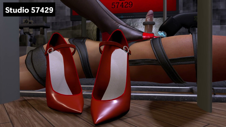 Studio 57429: Ultieme femdom bdsm-machine voor slavenstraf