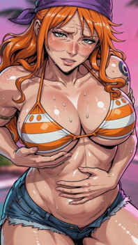 Nami One Piece Fanart (ai)
