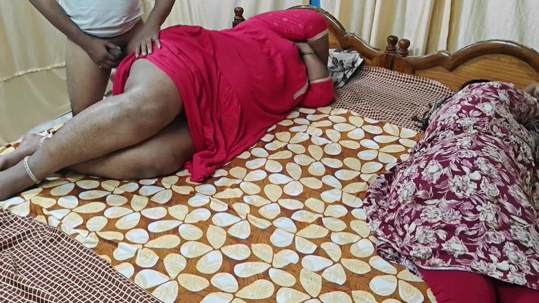 RoyToy: Desi Boy Fucked His Stepmom and Her Freind,enjoying the Sex!!