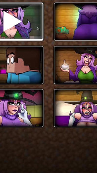 Minecraft Parody hornycraft完整游戏画廊角色女巫