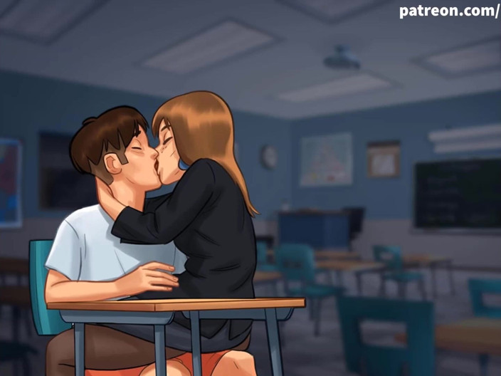 Cartoon Universal: Summertime saga parte 146 - insegnante di francese in college (sottomessa ceca)