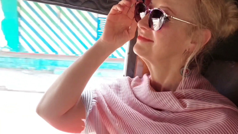 Selena701: Mature Blonde Wife Enjoys Sex After Walk