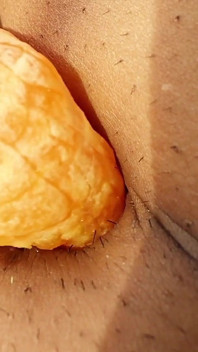 Belly Button Fruit Crushing & Wet Sensory Asmr