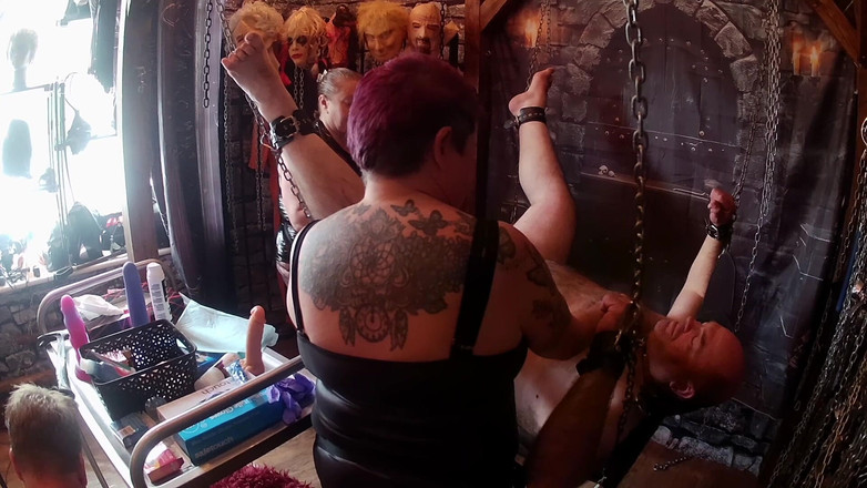 Aaexperiencesltd: Bagian 1: video seks pegging domina satana &amp; lanista bear