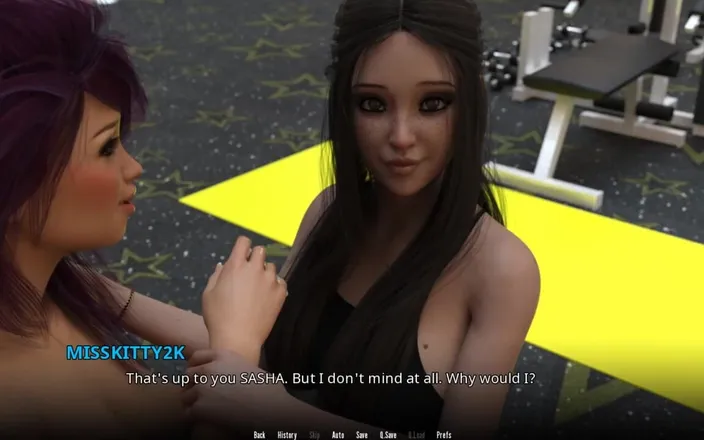 Miss Kitty 2K: Wvm - Part 69- Pushing Our Luck at the Gym