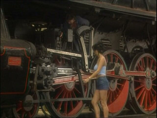 Xtime Network: Orgasm anal cu mecanic de tren