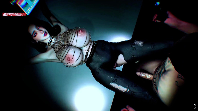 X Hentai: Bigboobs model bogini z cyberprzestrzeni - hentai animacja 3D