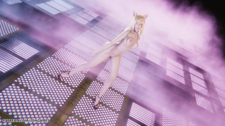 3D-Hentai Games: [mmd] T-ara - Tag für Tag Ahri sexy nackter Tanz Liga...