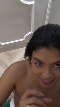 Enge nasse brasilianische muschi nimmt es tief bis zum anschlag im hardcore-pOV-casting