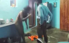 Indiana empregada da casa fode em posição permanente por proprietário