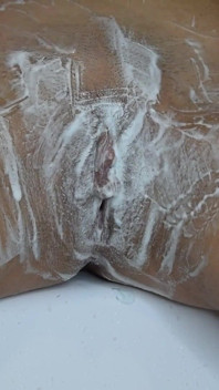 Shaving a Hairy Vagina with a Trimmer and a Razor! Close up!