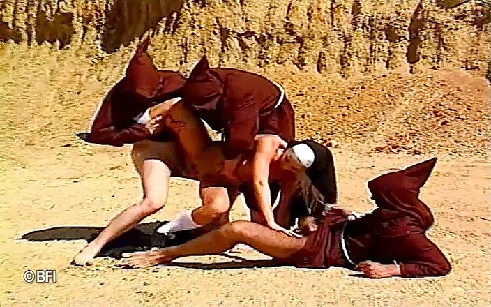 Amazing asses and pussies: Gangbang for god