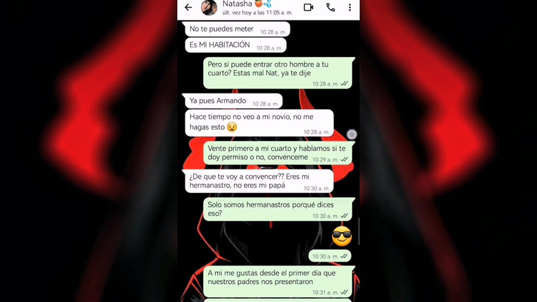 Natasha Caseros: Žhavý chat s mojí malou nevlastní sestrou