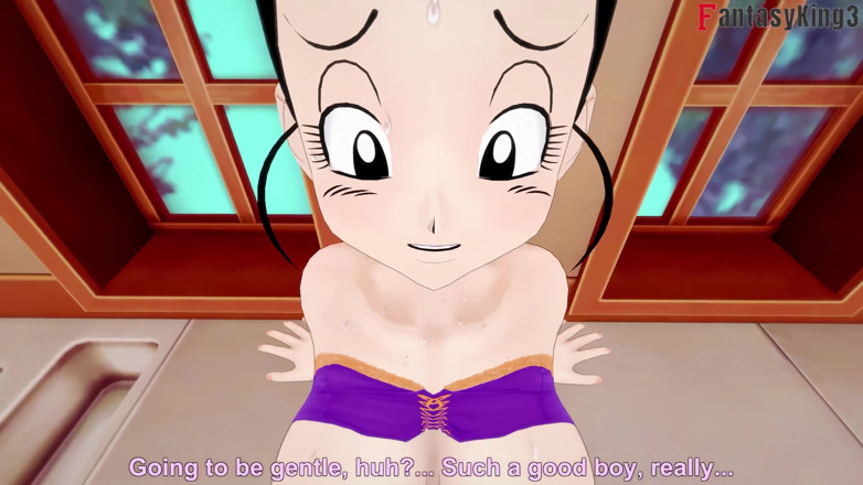 Fantasy king: Chichi fica presa na pia e Gohan fode ela - Dragonball...